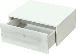 Акватон Комод Сакура 60 ольха наварра/белый – фотография-2